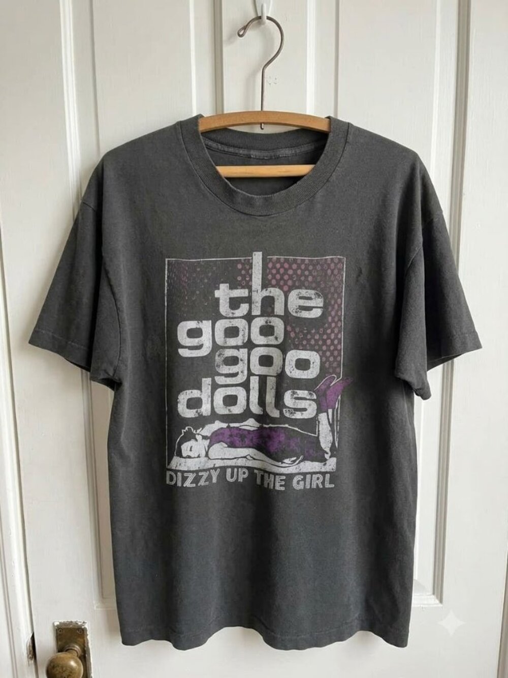 The Goo Goo Dolls " Dizzy Up the Girl " Album Promo Charcoal Unisex T-Shirt